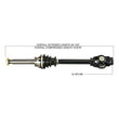Load image into Gallery viewer, Tytaneum TYTANEUM OE REPLACEMENT CV AXLE FRONT LEFT / RIGHT 813-0146 fits Polaris