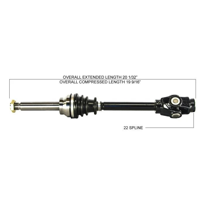 Tytaneum TYTANEUM OE REPLACEMENT CV AXLE FRONT LEFT / RIGHT 813-0146 fits Polaris
