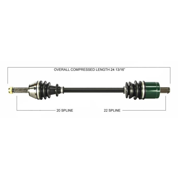 Tytaneum TYTANEUM OE REPLACEMENT CV AXLE FRONT LEFT / RIGHT 813-0148 fits Polaris