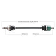 Load image into Gallery viewer, Tytaneum TYTANEUM OE REPLACEMENT CV AXLE FRONT LEFT / RIGHT 813-0150 fits Polaris
