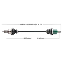 Load image into Gallery viewer, Tytaneum TYTANEUM OE REPLACEMENT CV AXLE FRONT LEFT / RIGHT 813-0150 fits Polaris