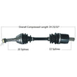 Load image into Gallery viewer, Tytaneum TYTANEUM OE REPLACEMENT CV AXLE FRONT LEFT / RIGHT 813-0167 fits Polaris