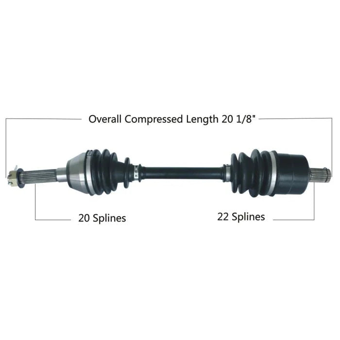 Tytaneum TYTANEUM OE REPLACEMENT CV AXLE FRONT LEFT / RIGHT 813-0168 fits Polaris