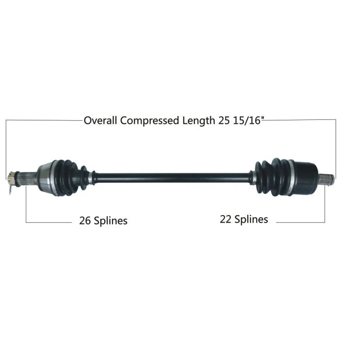Tytaneum TYTANEUM OE REPLACEMENT CV AXLE FRONT LEFT / RIGHT 813-0169 fits Polaris