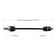 Load image into Gallery viewer, Tytaneum TYTANEUM OE REPLACEMENT CV AXLE FRONT LEFT / RIGHT 813-0181 fits Polaris