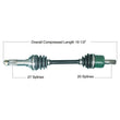 Load image into Gallery viewer, Tytaneum TYTANEUM OE REPLACEMENT CV AXLE FRONT LEFT / RIGHT 813-0191 fits Yamaha