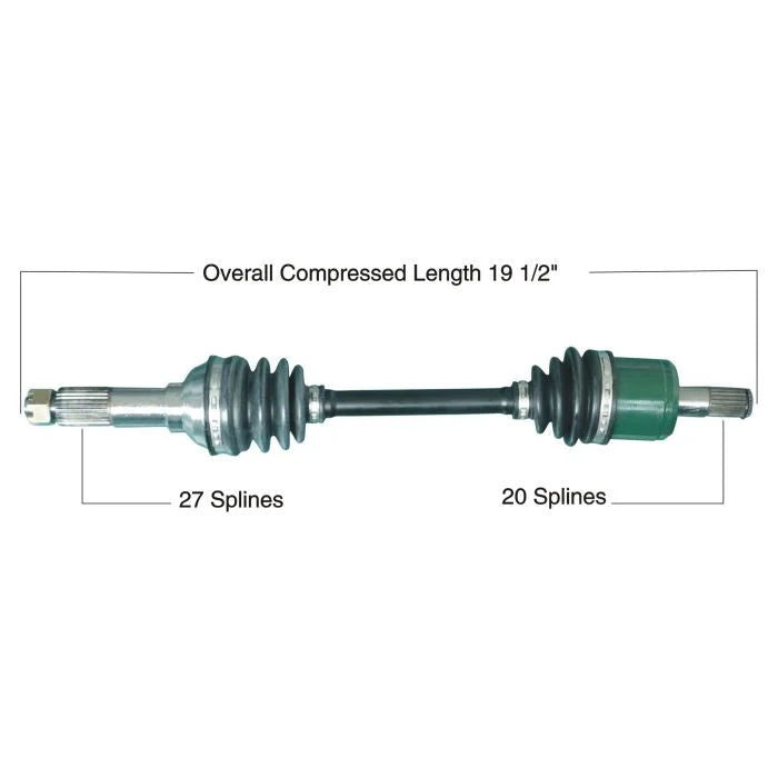 Tytaneum TYTANEUM OE REPLACEMENT CV AXLE FRONT LEFT / RIGHT 813-0191 fits Yamaha