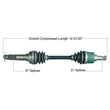Load image into Gallery viewer, Tytaneum TYTANEUM OE REPLACEMENT CV AXLE FRONT LEFT / RIGHT 813-0202 fits Yamaha