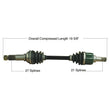 Load image into Gallery viewer, Tytaneum TYTANEUM OE REPLACEMENT CV AXLE FRONT LEFT / RIGHT 813-0204 fits Yamaha