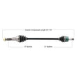 Load image into Gallery viewer, Tytaneum TYTANEUM OE REPLACEMENT CV AXLE FRONT LEFT / RIGHT 813-0219 fits Yamaha