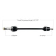 Load image into Gallery viewer, Tytaneum TYTANEUM OE REPLACEMENT CV AXLE FRONT LEFT / RIGHT 813-0224 fits Yamaha