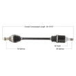 Load image into Gallery viewer, Tytaneum TYTANEUM OE REPLACEMENT CV AXLE FRONT LEFT / RIGHT HON-7051 fits Honda