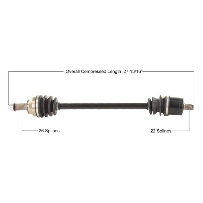 Tytaneum TYTANEUM OE REPLACEMENT CV AXLE FRONT LEFT / RIGHT POL-7086 fits Polaris