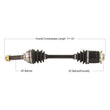 Load image into Gallery viewer, Tytaneum TYTANEUM OE REPLACEMENT CV AXLE FRONT LEFT / RIGHT SUZ-7012 fits Suzuki