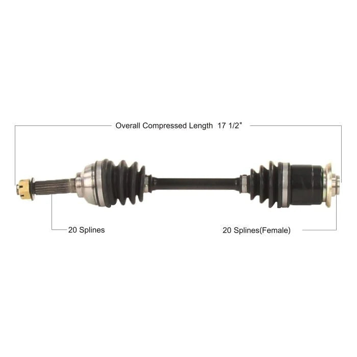 Tytaneum TYTANEUM OE REPLACEMENT CV AXLE FRONT LEFT / RIGHT SUZ-7012 fits Suzuki