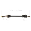 Load image into Gallery viewer, Tytaneum TYTANEUM OE REPLACEMENT CV AXLE FRONT LEFT / RIGHT YAM-7039 fits Yamaha