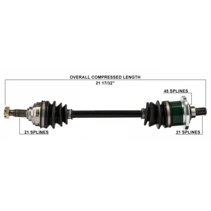 Tytaneum TYTANEUM OE REPLACEMENT CV AXLE FRONT LEFT 813-0005 fits Arctic CAT