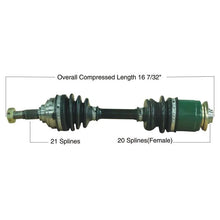 Load image into Gallery viewer, Tytaneum TYTANEUM OE REPLACEMENT CV AXLE FRONT LEFT 813-0017 fits Arctic CAT