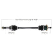 Load image into Gallery viewer, Tytaneum TYTANEUM OE REPLACEMENT CV AXLE FRONT LEFT 813-0028 fits Can-Am