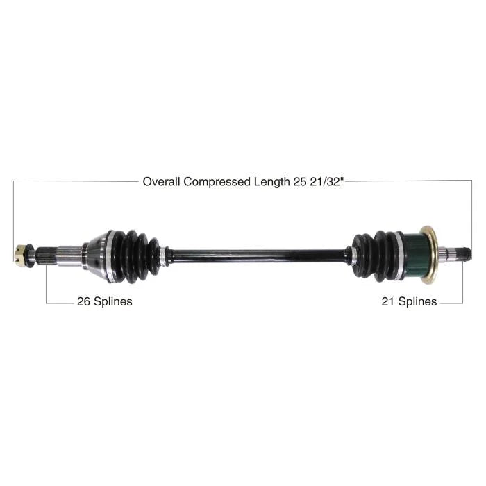 Tytaneum TYTANEUM OE REPLACEMENT CV AXLE FRONT LEFT 813-0028 fits Can-Am