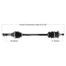 Load image into Gallery viewer, Tytaneum TYTANEUM OE REPLACEMENT CV AXLE FRONT LEFT 813-0028 fits Can-Am