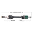 Load image into Gallery viewer, Tytaneum TYTANEUM OE REPLACEMENT CV AXLE FRONT LEFT 813-0031 fits Can-Am