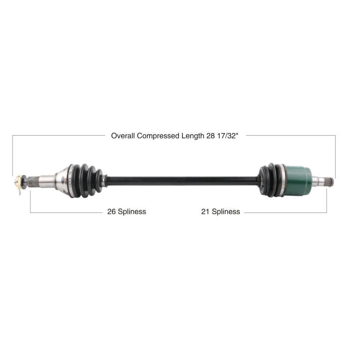 Tytaneum TYTANEUM OE REPLACEMENT CV AXLE FRONT LEFT 813-0036 fits Can-Am