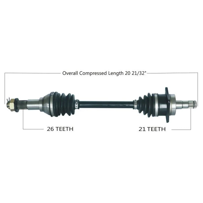 Tytaneum TYTANEUM OE REPLACEMENT CV AXLE FRONT LEFT 813-0040 fits Can-Am