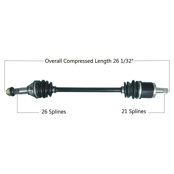 Tytaneum TYTANEUM OE REPLACEMENT CV AXLE FRONT LEFT 813-0043 fits Can-Am