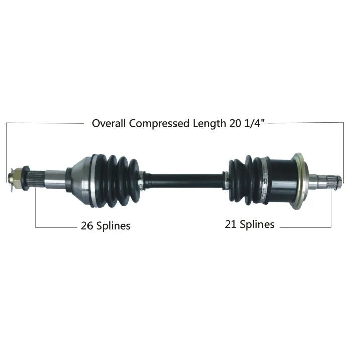 Tytaneum TYTANEUM OE REPLACEMENT CV AXLE FRONT LEFT 813-0045 fits Can-Am