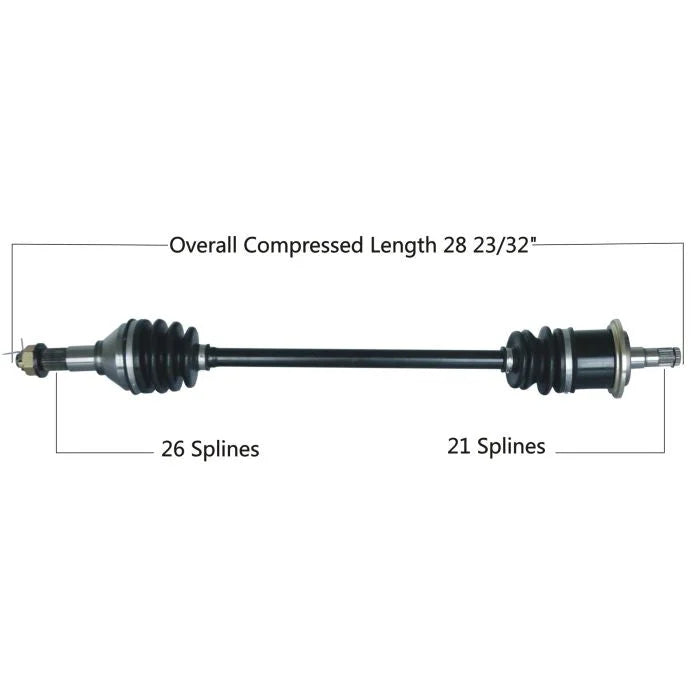 Tytaneum TYTANEUM OE REPLACEMENT CV AXLE FRONT LEFT 813-0046 fits Can-Am