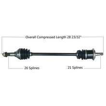 Load image into Gallery viewer, Tytaneum TYTANEUM OE REPLACEMENT CV AXLE FRONT LEFT 813-0046 fits Can-Am