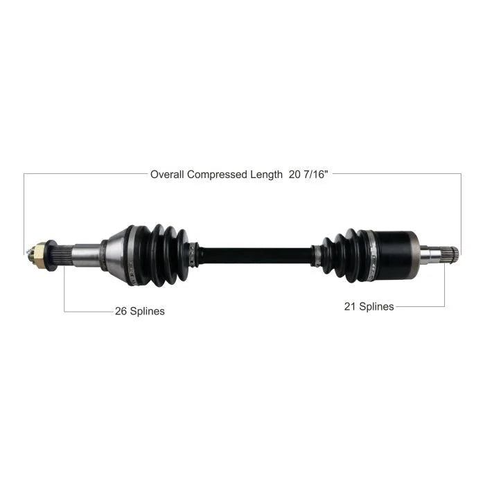 Tytaneum TYTANEUM OE REPLACEMENT CV AXLE FRONT LEFT 813-0054 fits Can-Am