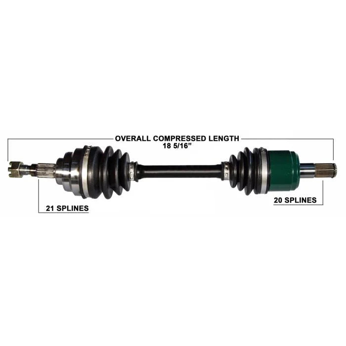Tytaneum TYTANEUM OE REPLACEMENT CV AXLE FRONT LEFT 813-0062 fits Honda