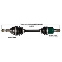 Load image into Gallery viewer, Tytaneum TYTANEUM OE REPLACEMENT CV AXLE FRONT LEFT 813-0062 fits Honda