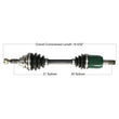 Load image into Gallery viewer, Tytaneum TYTANEUM OE REPLACEMENT CV AXLE FRONT LEFT 813-0073 fits Honda