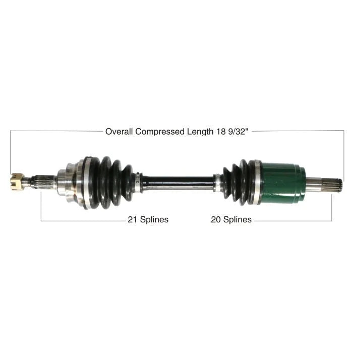 Tytaneum TYTANEUM OE REPLACEMENT CV AXLE FRONT LEFT 813-0073 fits Honda