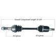 Load image into Gallery viewer, Tytaneum TYTANEUM OE REPLACEMENT CV AXLE FRONT LEFT 813-0079 fits Honda