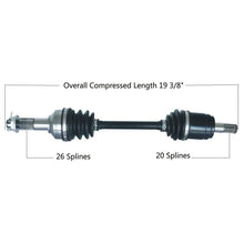 Load image into Gallery viewer, Tytaneum TYTANEUM OE REPLACEMENT CV AXLE FRONT LEFT 813-0079 fits Honda