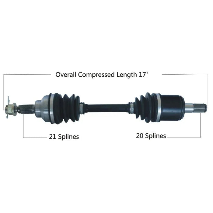 Tytaneum TYTANEUM OE REPLACEMENT CV AXLE FRONT LEFT 813-0082 fits Honda