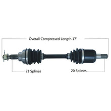 Load image into Gallery viewer, Tytaneum TYTANEUM OE REPLACEMENT CV AXLE FRONT LEFT 813-0082 fits Honda