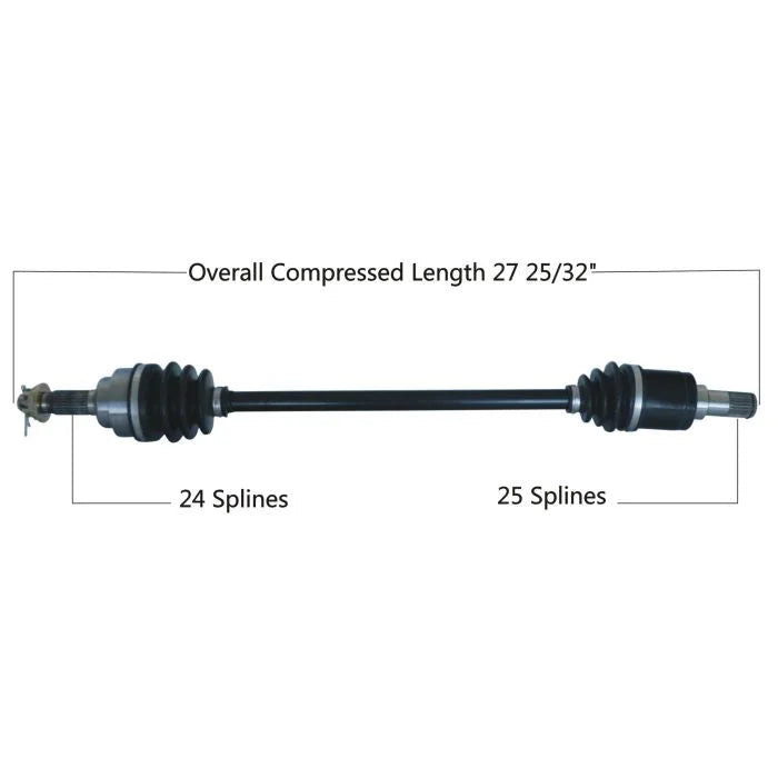 Tytaneum TYTANEUM OE REPLACEMENT CV AXLE FRONT LEFT 813-0084 fits Honda