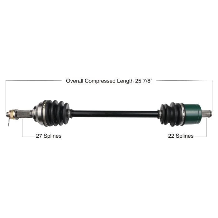 Tytaneum TYTANEUM OE REPLACEMENT CV AXLE FRONT LEFT 813-0092 fits John Deere