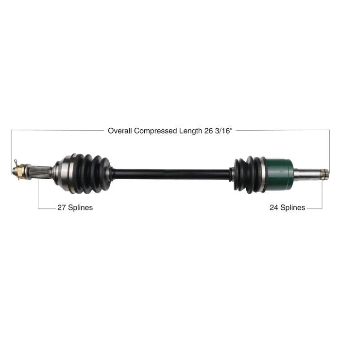 Tytaneum TYTANEUM OE REPLACEMENT CV AXLE FRONT LEFT 813-0095 fits John Deere