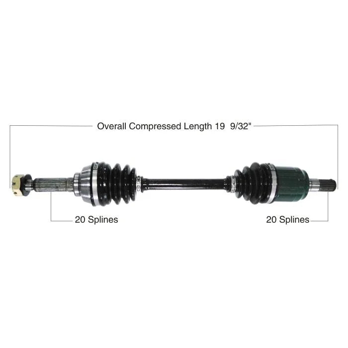 Tytaneum TYTANEUM OE REPLACEMENT CV AXLE FRONT LEFT 813-0186 fits Suzuki