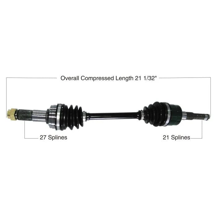 Tytaneum TYTANEUM OE REPLACEMENT CV AXLE FRONT LEFT 813-0193 fits Yamaha