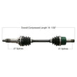 Load image into Gallery viewer, Tytaneum TYTANEUM OE REPLACEMENT CV AXLE FRONT LEFT 813-0208 fits Yamaha