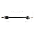 Load image into Gallery viewer, Tytaneum TYTANEUM OE REPLACEMENT CV AXLE FRONT LEFT CAN-7064 fits Can-Am