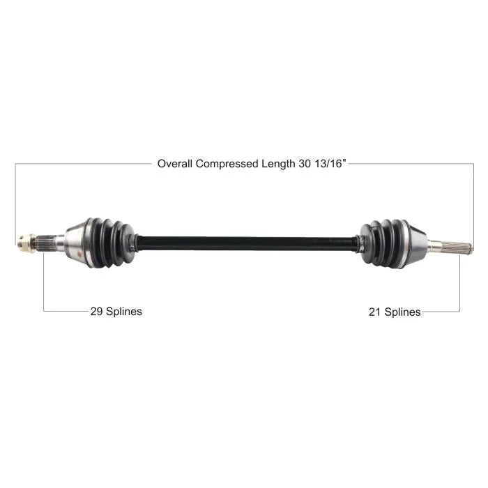 Tytaneum TYTANEUM OE REPLACEMENT CV AXLE FRONT LEFT CAN-7065 fits Can-Am