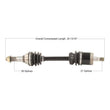 Load image into Gallery viewer, Tytaneum TYTANEUM OE REPLACEMENT CV AXLE FRONT LEFT CAN-7074 fits Can-Am